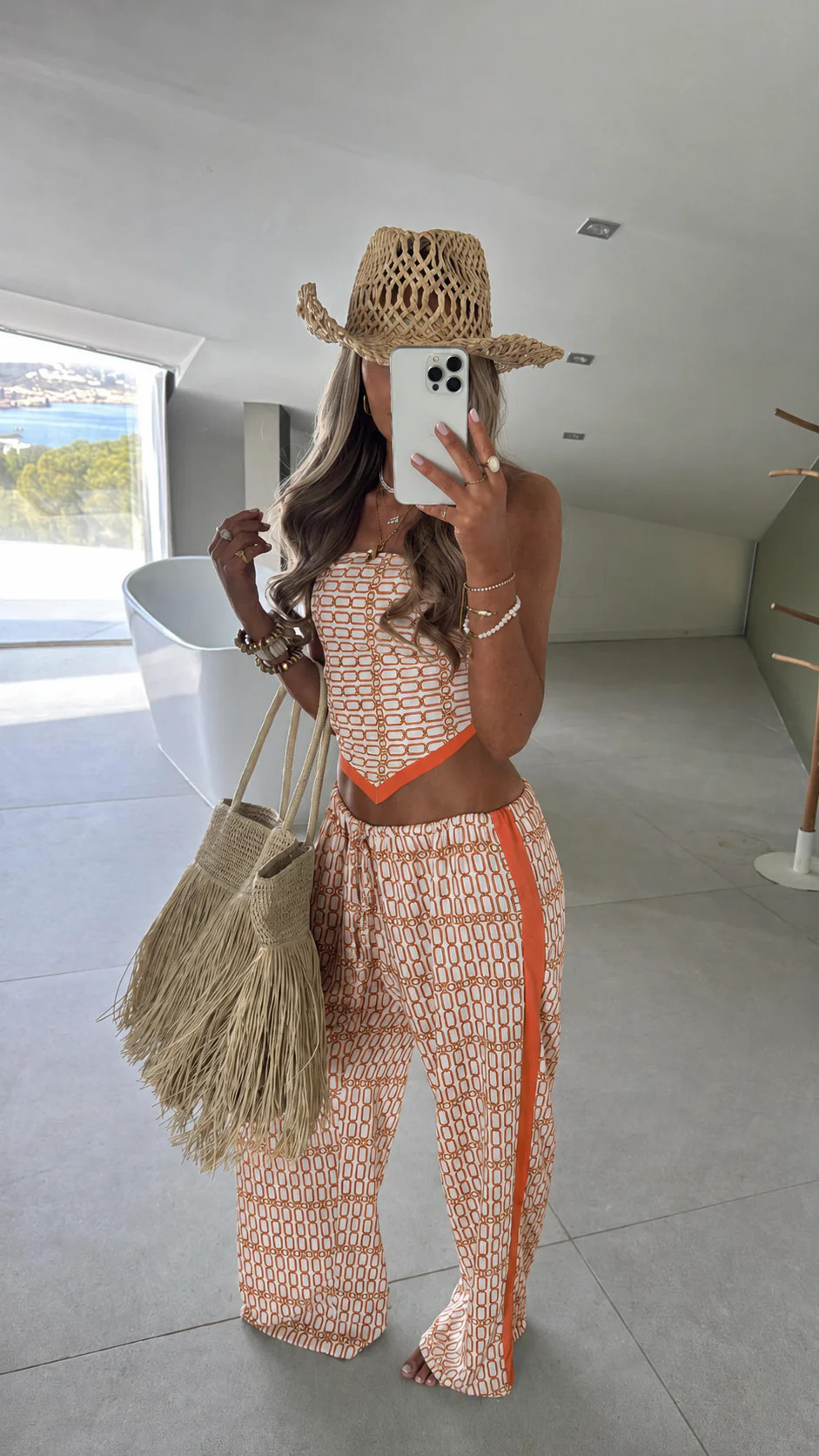 Jondal Trousers - Orange | Lola Rae Fashion