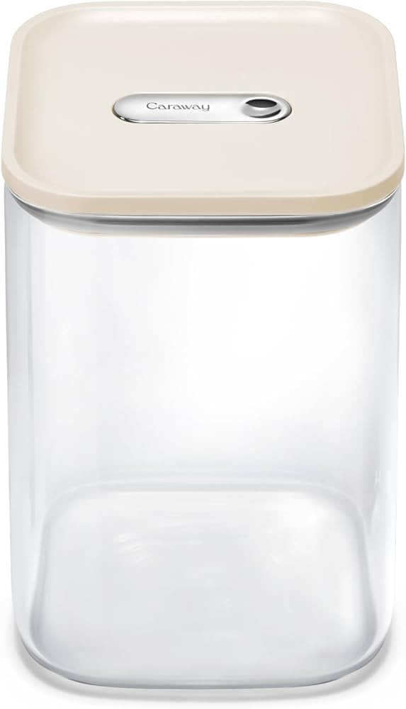Caraway 4qt Glass Airtight Food Storage Container with Lid \u2013 Non-Toxic, BPA-Free Kitchen Sto... | Amazon (US)