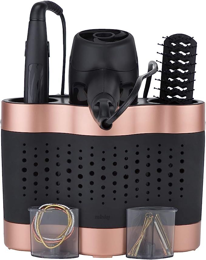 Minky Homecare Styling Dock Hair Tool Storage, Rose Gold, 4 Count | Amazon (US)