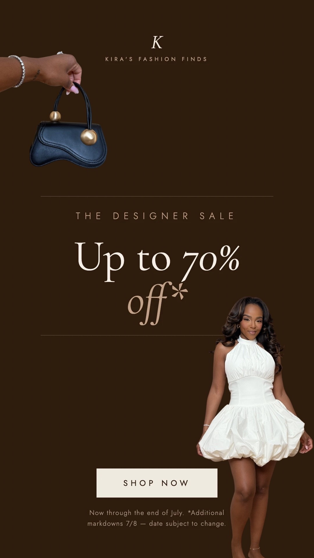 Partnering with @Saks
If you asked me where I'd spend a little more on my wardrobe, the answer is easy.
A beautiful white dress.

Designer denim that fits like a dream.
And a classic handbag that works with everything.

Those three pieces will outlive almost every trend and make the rest of your wardrobe feel more elevated.

Now is honestly one of the best times to invest because the Saks Designer Sale has up to 70% off so many timeless pieces I've had my eye on.

Plus, during the gift card event, you can spend more and earn more with a Saks gift card using the promotional code at checkout.

Wearing a Size Small/4 / 5'4" | 140 lbs / 34D-27-40

Everything is linked below.
#Saks #SaksPartner

#LTKPetite
