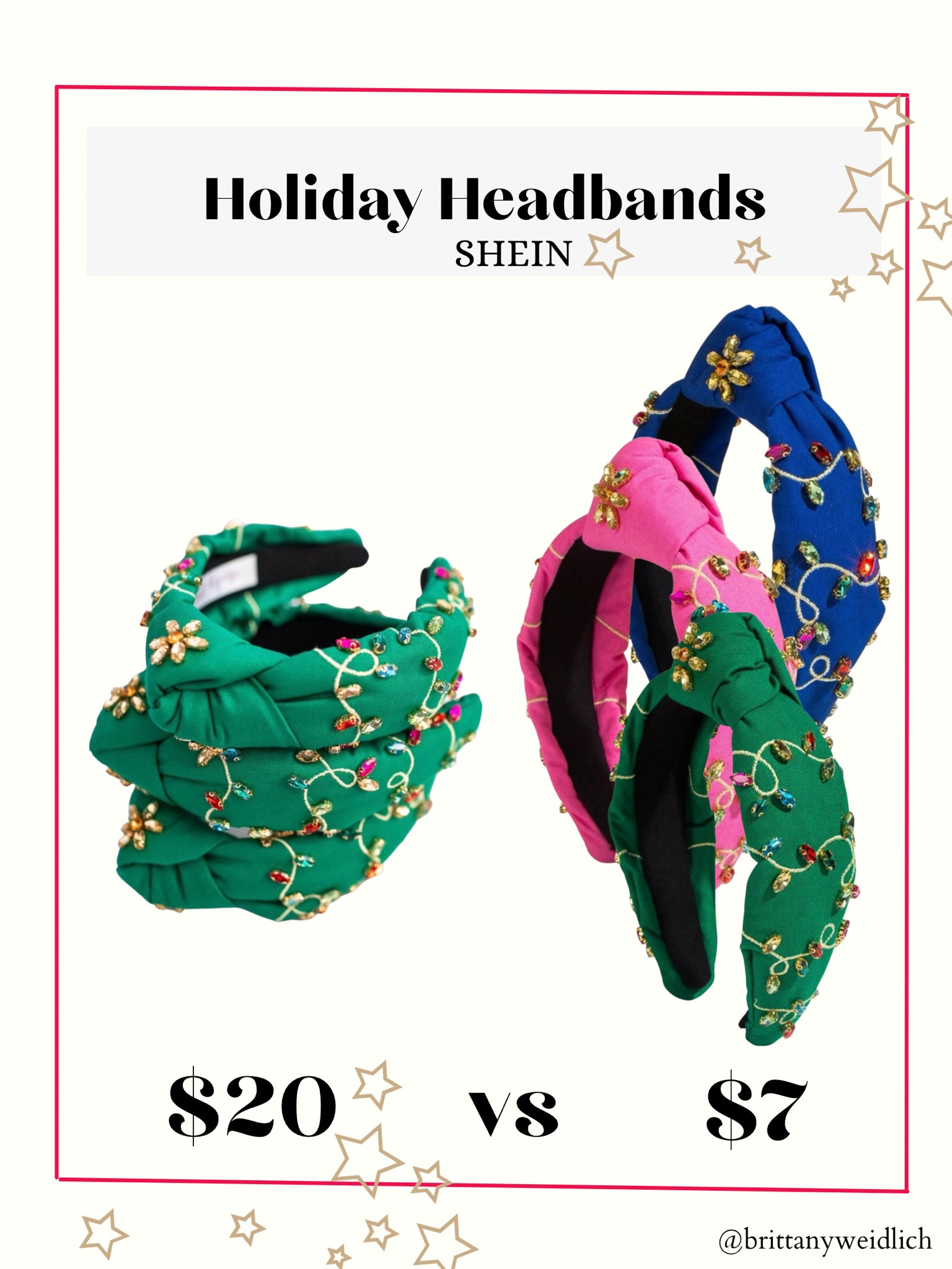 $20 boutique headband vs $7 SHEIN headband 

#LTKSeasonal #LTKkids #LTKHoliday