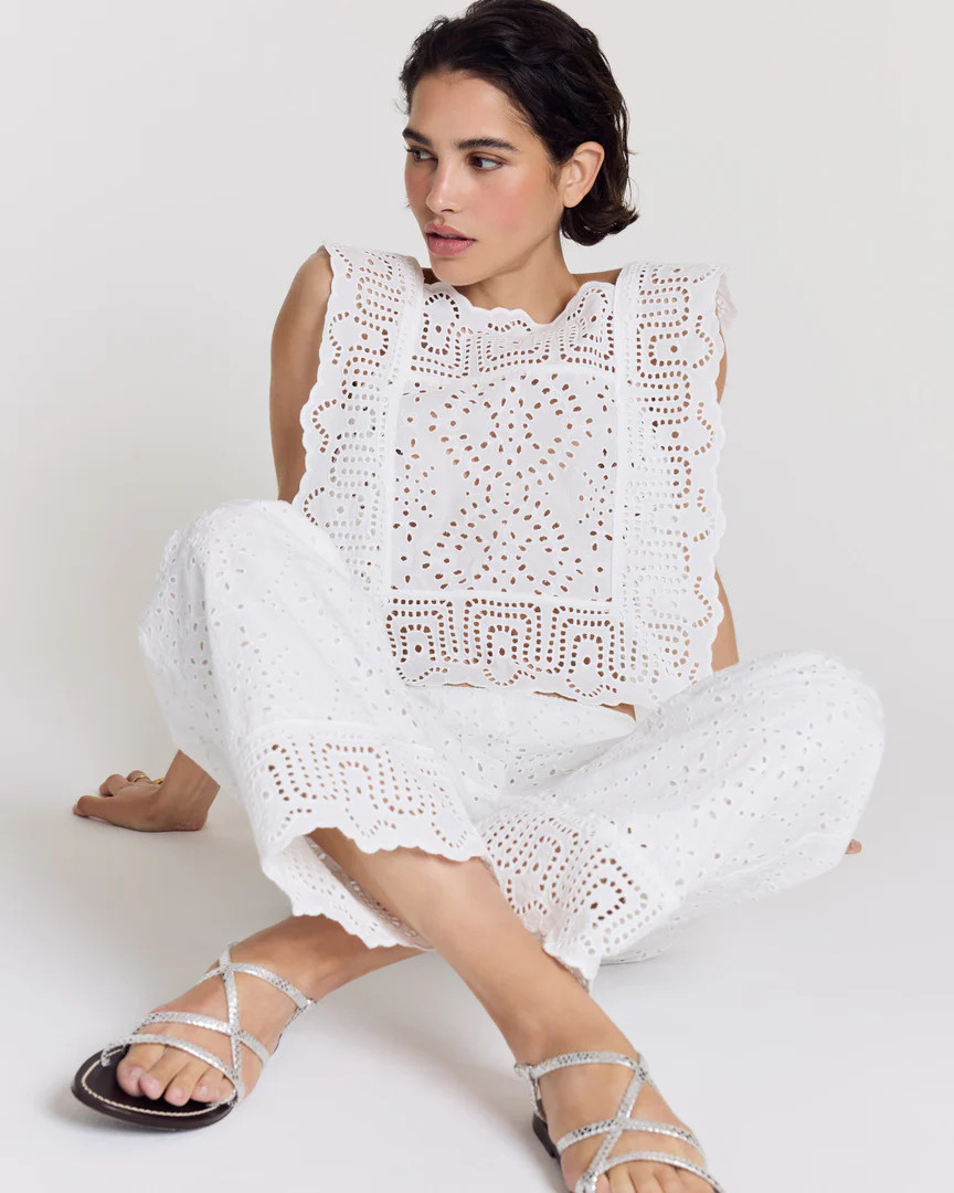 Willa Natural White Top | Balzac Paris US