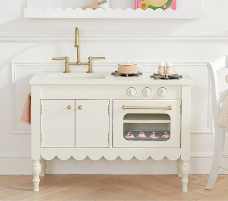 Play kitchen from PB kids. The scalloped details are so precious! This is definitely the kitchen of my dreams! 🤍



#LTKkids #LTKfamily #LTKhome