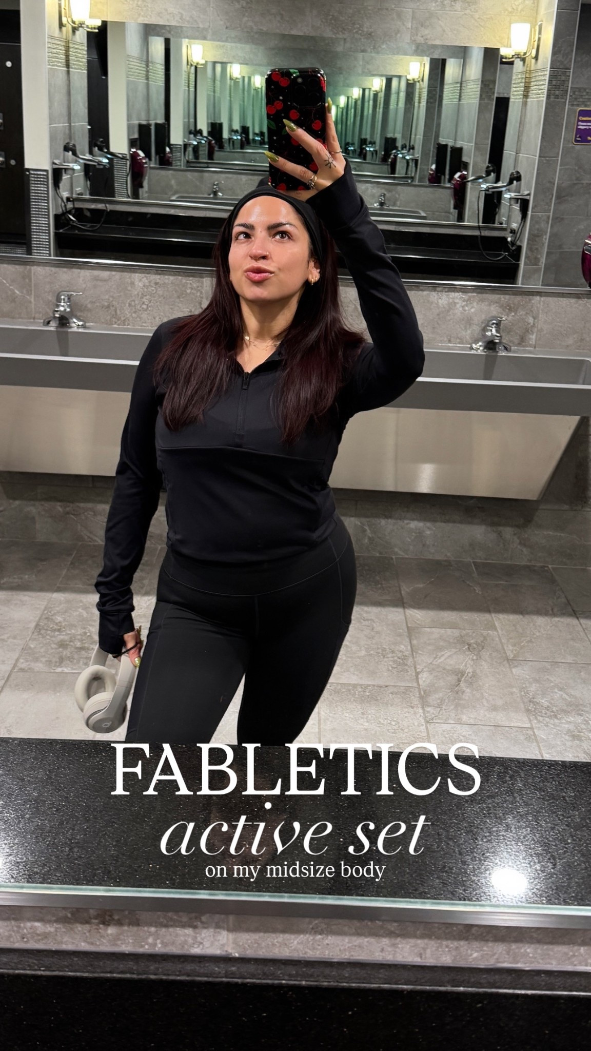 Active set of the day is from Fabletics! They are allllll I wear now! Also the colorway of my headphones are on sale! I have them in sandstone 🎧 

#LTKSaleAlert #LTKActive #LTKMidsize