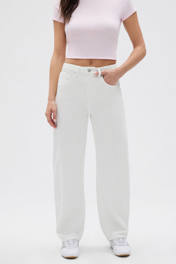 High Rise Barrel Jean | Fabletics