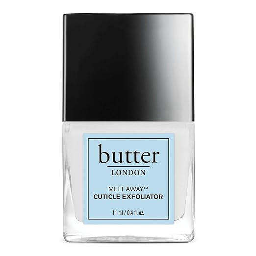 butter LONDON Cuticle Remover Liquid, Melt Away - Cuticle Softener Oil Exfoliator Gently Removes ... | Amazon (US)