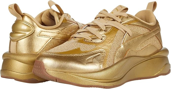 PUMA Women's RS Curve Gold Sneakers | Amazon (US)