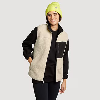 Women's Chilali Faux Shearling Fleece Vest | Eddie Bauer - US