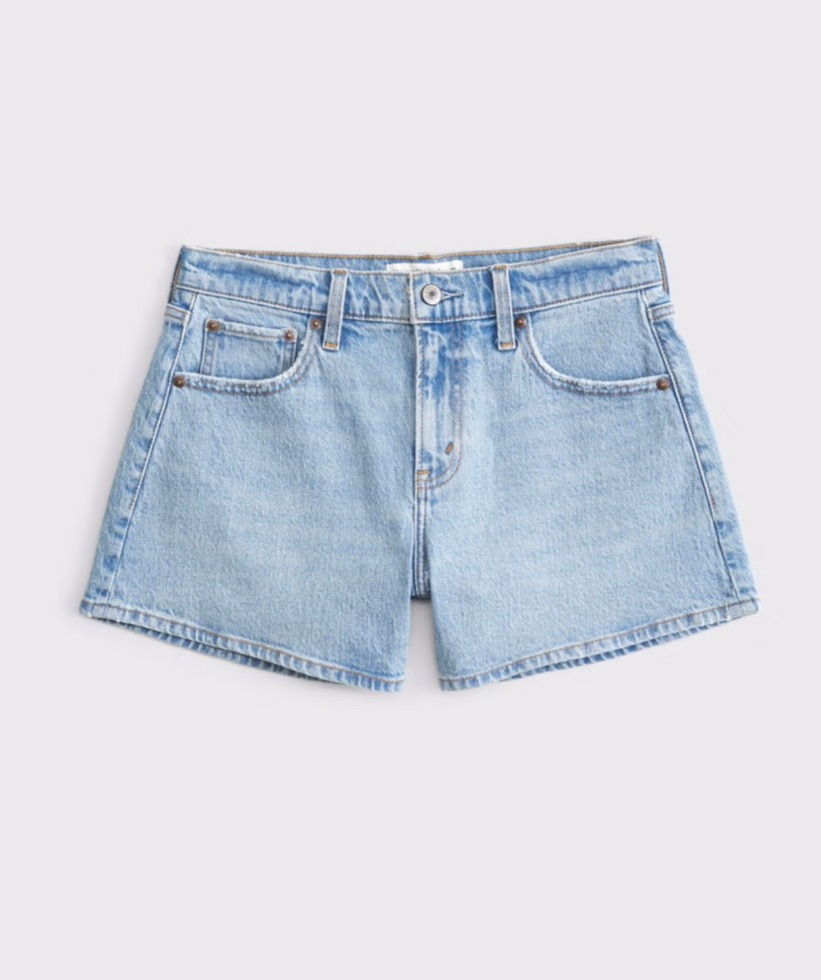 Very picky about denim short fit & these check all the boxes for me. They flare at the leg opening, aren’t too short & look tailored. I always size up in jean shorts!! Bought a 26 but would be happy if I did a 27. The fit on the model is…not the best. 

#LTKStyleTip #LTKFindsUnder100
