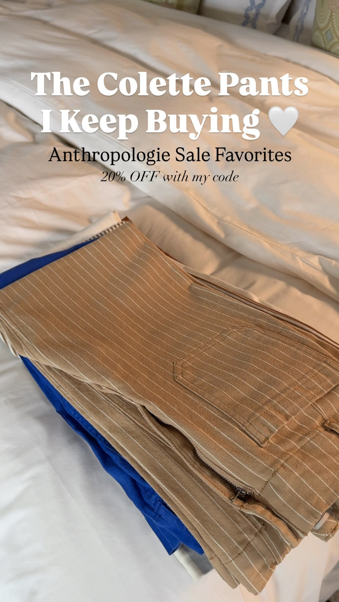 Use my code ANGELA20 to save 20%!

The Colette pants continue to be one of my best purchases from Anthropologie. They're flattering, easy to wear, and available in so many beautiful colors and prints. I stocked up during the sale because I know I'll wear them year-round.

❤️ Heart = Support my posts
📌 Save = Get sale & restock alerts
🛍️ Follow me on LTK for more timeless wardrobe favorites.

#LTKootd #LTKOver40 #LTKSaleAlert