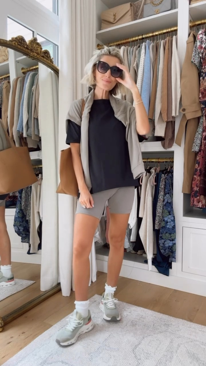 Highly recommend biker shorts! I’ve been wearing my on repeat lately! Wearing size 6! I sized up once for my bump!

Loverly Grey, biker shorts, lululemon, athleisure, activewear 

#LTKStyleTip #LTKActive