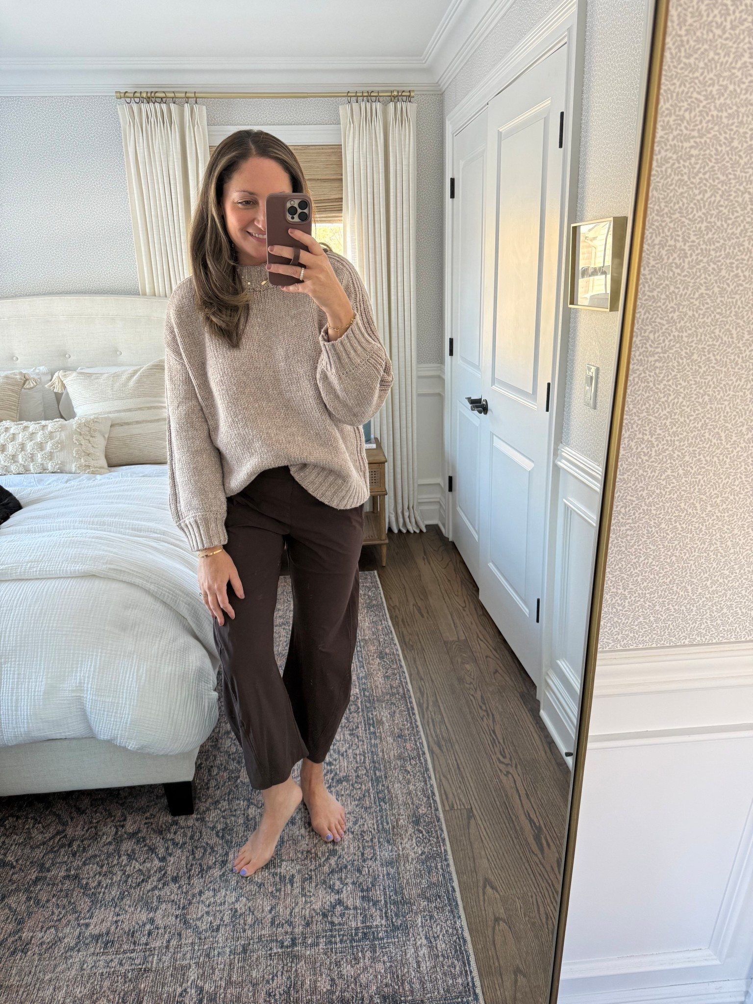 These on the loose pants from @Ruti are SO GOOD!! lightweight comfortable and so flattering. Size down one size! 

#LTKTall #LTKHome #LTKootd