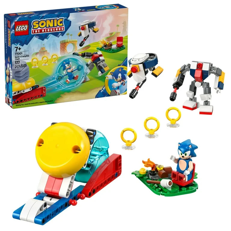 LEGO Sonic the Hedgehog: Sonic's Campfire Clash - Building Toy for Kids, Boys and Girls, Ages 7+ ... | Walmart (US)