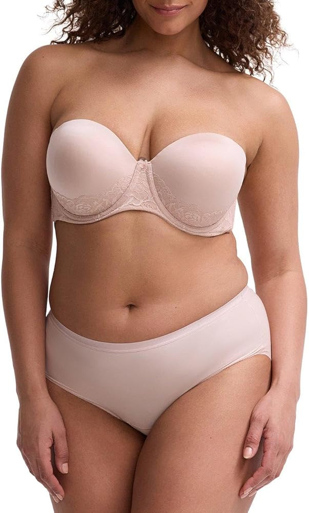 Torrid Women's Plus Size Strapless Push-Up Smooth Lace Bra | Amazon (US)