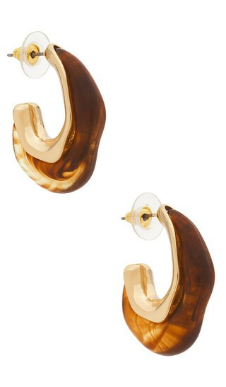 Lovers and Friends Seren Earrings in Metallic Gold. | Revolve Clothing (Global)