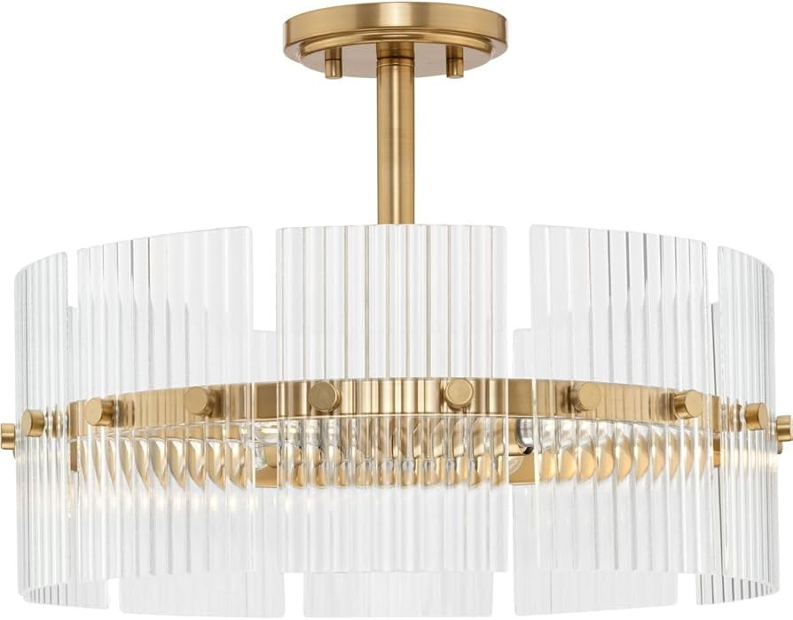 Progress Lighting Seville Collection Four-Light Soft Gold Contemporary Pendant | Amazon (US)