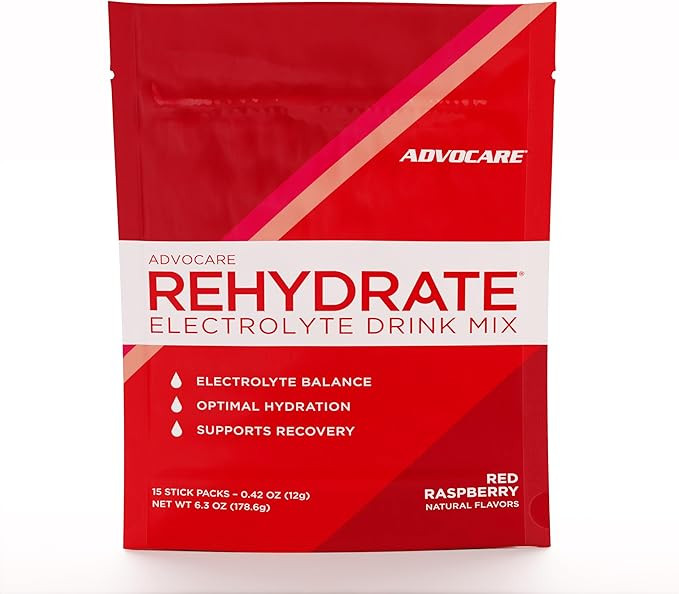 AdvoCare Rehydrate Electrolyte Drink Mix - Hydration & Recovery Drink with Sodium, Potassium & Mo... | Amazon (US)
