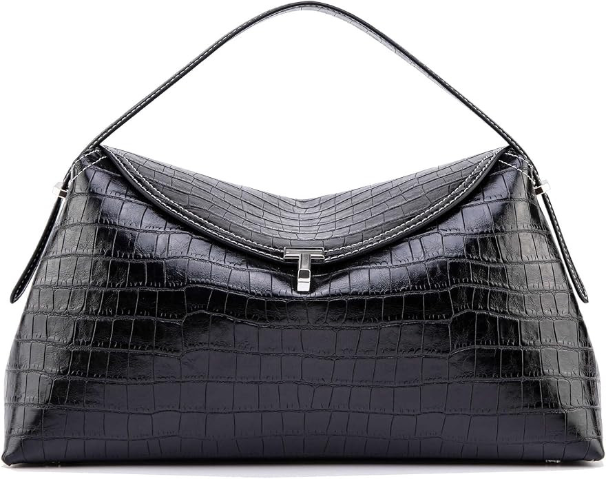 Leather Crossbody Bag for Women, Multiple Compartments for Everyday & Travel | Amazon (US)