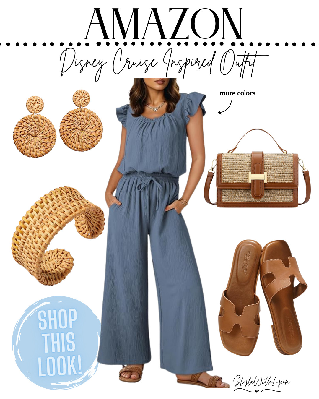 Set sail in effortless style with this best-selling Amazon outfit! Whether you're heading on a Disney Cruise or just embracing breezy coastal vibes, this look delivers on-trend fashion and everyday comfort. Each handpicked piece blends vacation-ready style, breathable fabrics, and timeless neutrals that pair perfectly with any summer itinerary.

Cruise outfits for women 2025 | Summer vacation fashion Amazon | Disney cruise outfit ideas | Coastal chic Amazon finds |Amazon cruise wear women | Beachy resort outfit essentials |Boho travel outfit 

 

#LTKStyleTip #LTKTravel