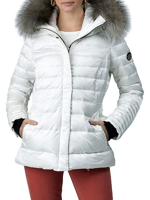 Après-Ski Fox Fur-Trim Down Jacket | Saks Fifth Avenue