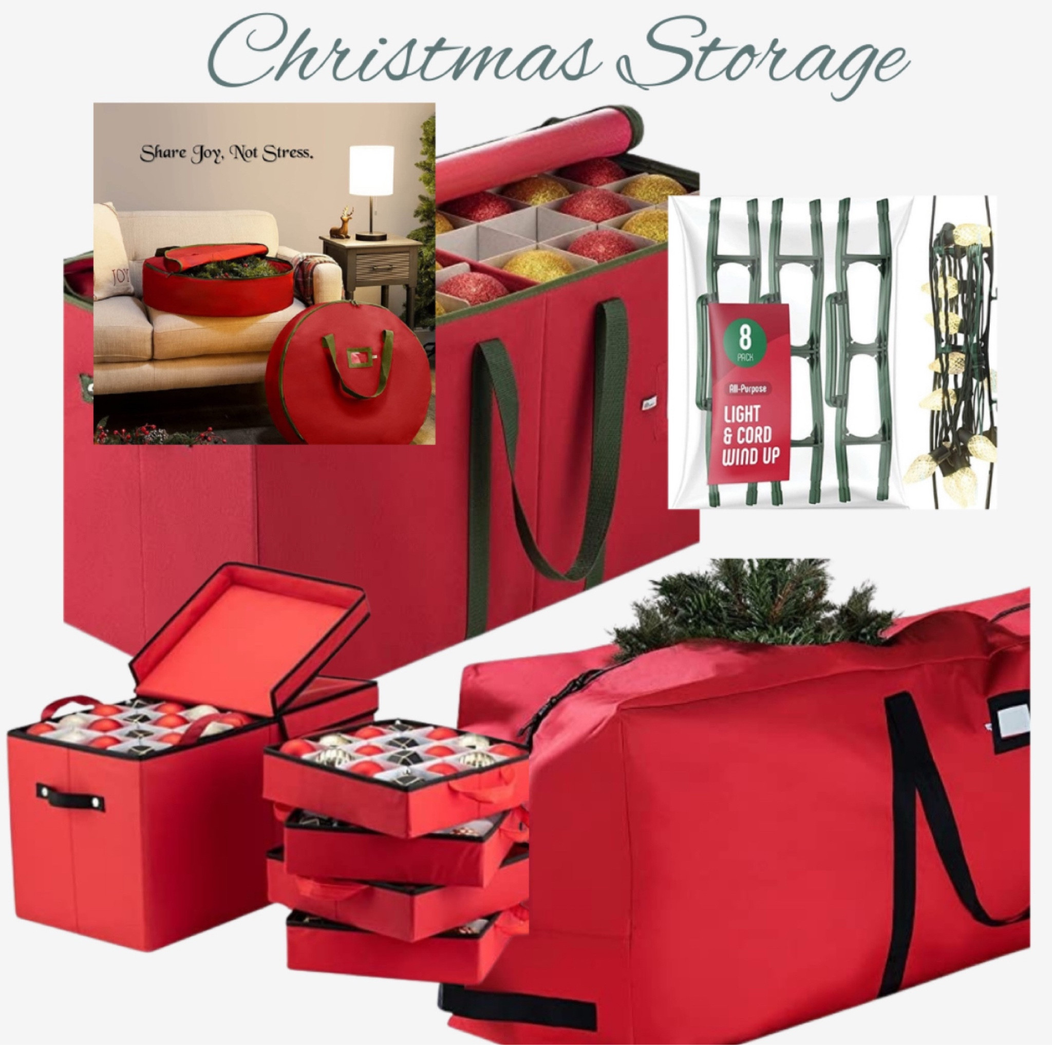Christmas Organization, Christmas Storage

#LTKSeasonal #LTKHome #LTKSaleAlert