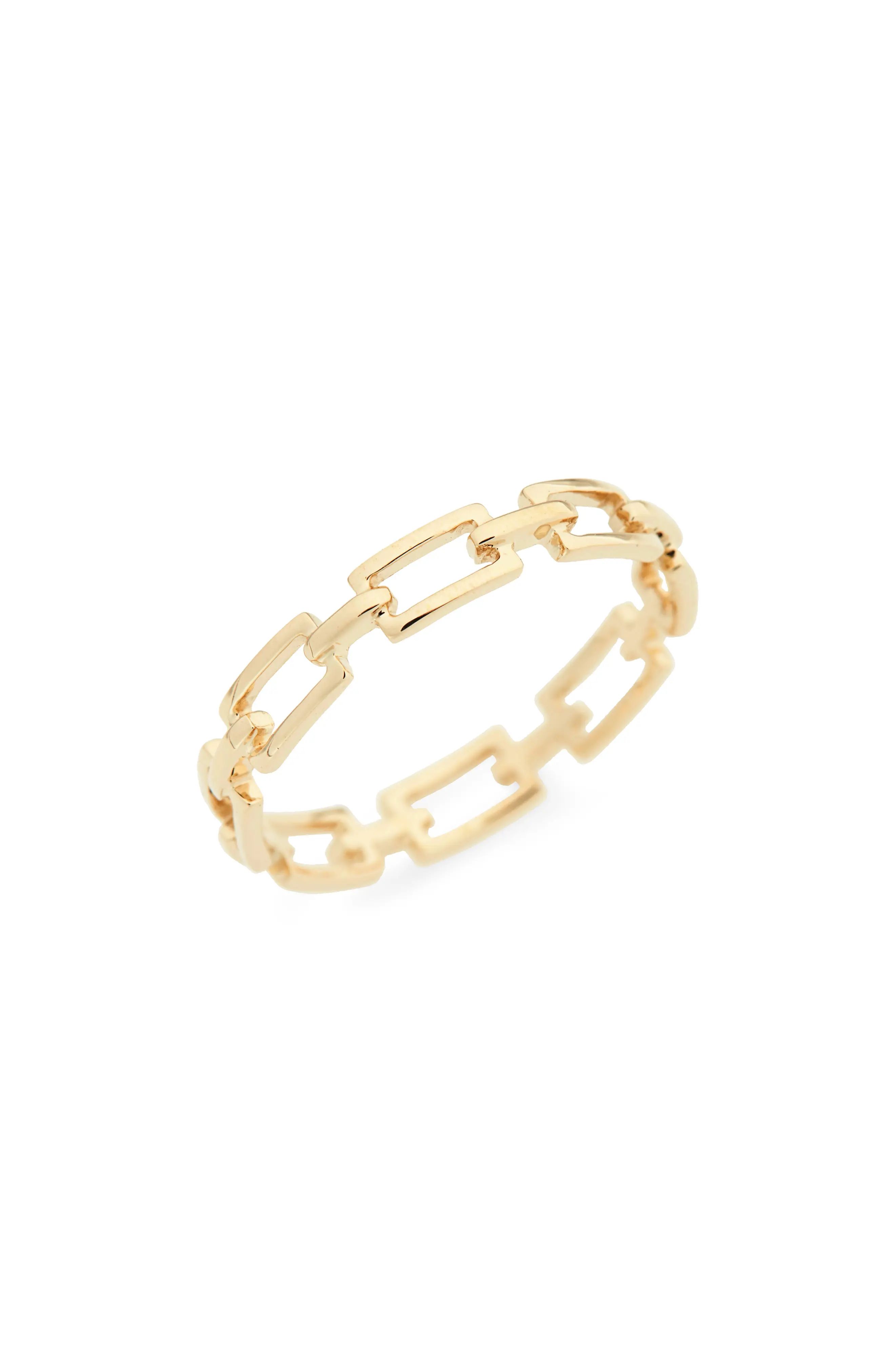 Women's Bony Levy 14K Gold Link Stacking Ring (Nordstrom Exclusive) | Nordstrom