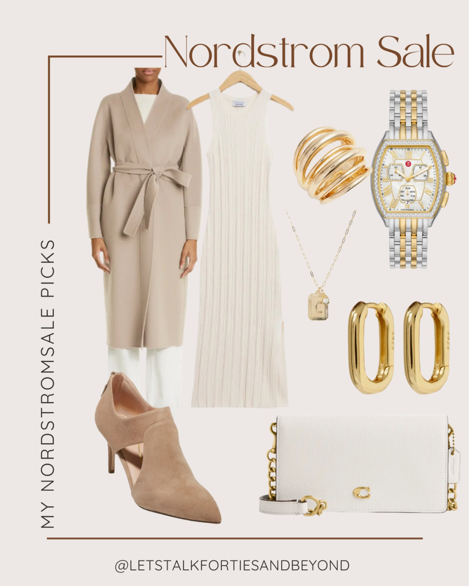 Nordstrom sale is now opened to all public (Starting 7/17 and ending 8/6).  I’ll be bringing you my favorite pics, starting with these neutral styles. 

Can you believe we are now starting to feature fall styles? 

All and more are linked below ⬇️ Just scroll to “Shop my Pic” and make sure to hit “Follow” to get my curated styling pics. 😘

#LTKnsale #LTKnordstromsale #LTKneutrals #LTKbeigecoat #LTKwoolcoat #LTKgoldjewlry #LTKbooties #LTKknitdress #LYKgoldwatch #LTKmidlifestyle #LTKover40style #LTKover50style #LTKover40fashion #LTKover50fashion

#LTKworkwear #LTKxNSale #LTKstyletip