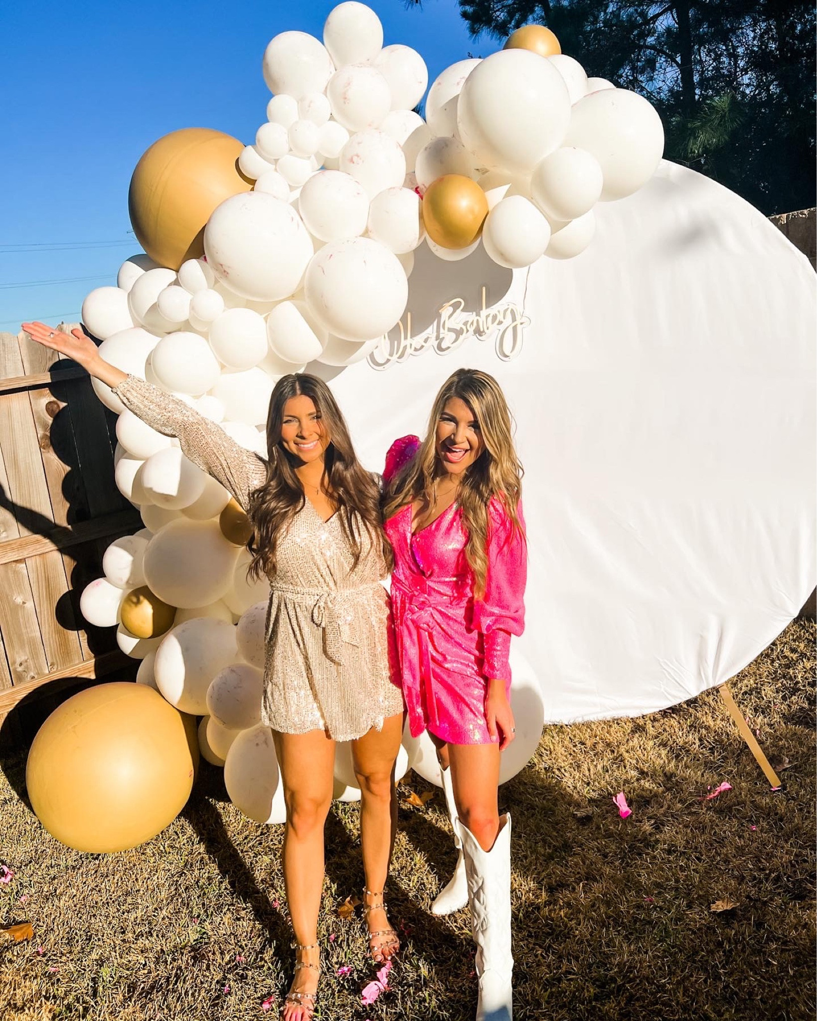 The perfect gender reveal dress 💕✨

#LTKSeasonal #LTKunder100 #LTKHoliday