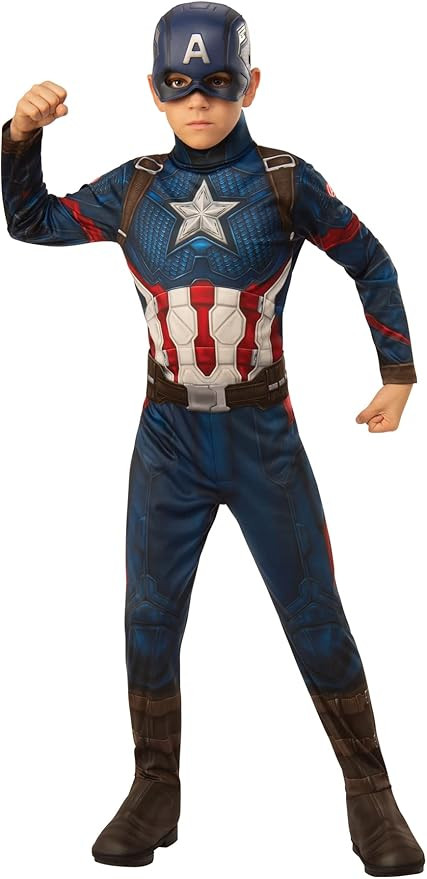 Rubie's Marvel: Avengers Endgame Child's Captain America Costume & Mask | Amazon (US)