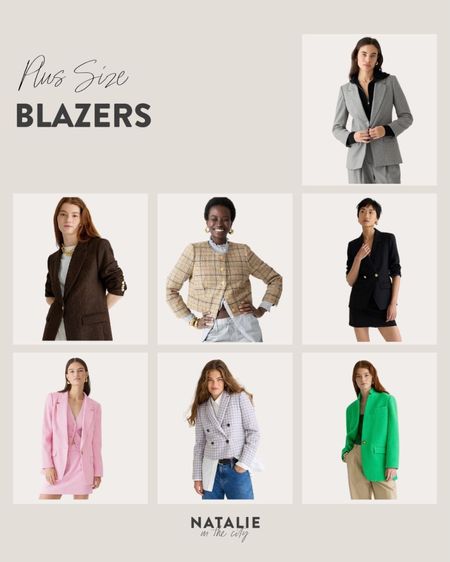 Plus size blazers for Fall. 

Plus size finds 
Blazer finds 
Blazer styling 


#LTKSale #LTKfindsunder100 #LTKstyletip