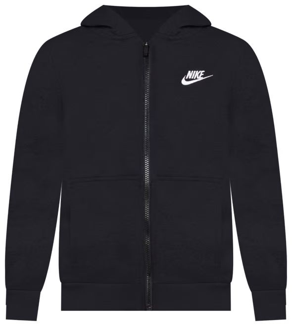 Nike All Kids Fit Sportswear Club Fleece Full-Zip Hoodie | Dick's Sporting Goods