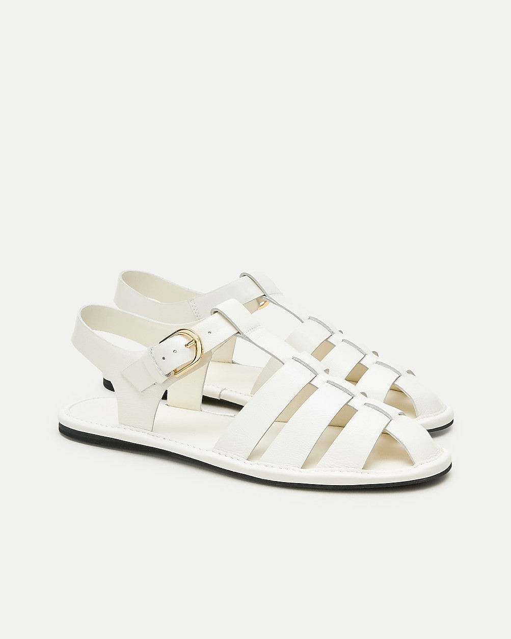 Fisherman sandals in crinkle leather | J. Crew US