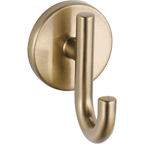 Delta Trinsic (1-Pack) Towel Hooks Champagne Bronze Single Bathroom Hooks Wall Mounted for Robes & Towels Hand Towel Hook Holder Kitchen, Bathroom Accessories | Amazon (US)