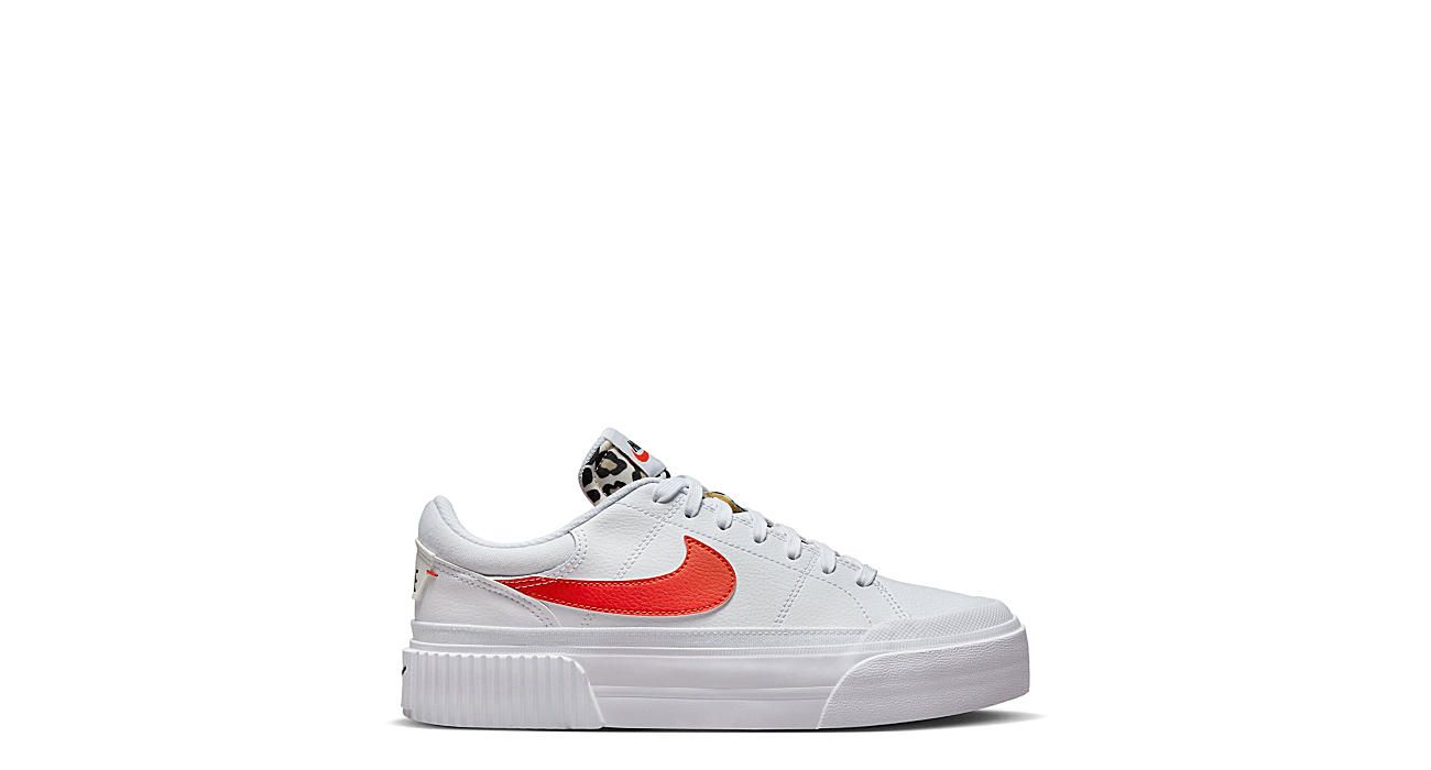 WHITE NIKE Womens Court Legacy Lift Sneaker | Rack Room Shoes