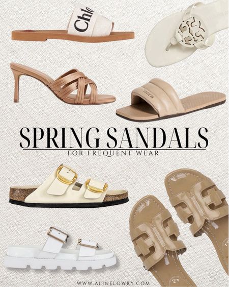 My Top picks for spring and summer sandals, for frequent wear. 
All neutral spring sandals 




#LTKSeasonal #LTKShoeCrush #LTKU