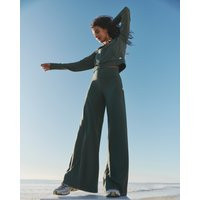 Vuori Halo Easy Wideleg Pants | Agate Green | Large | Vuori Clothing (US & Canada)