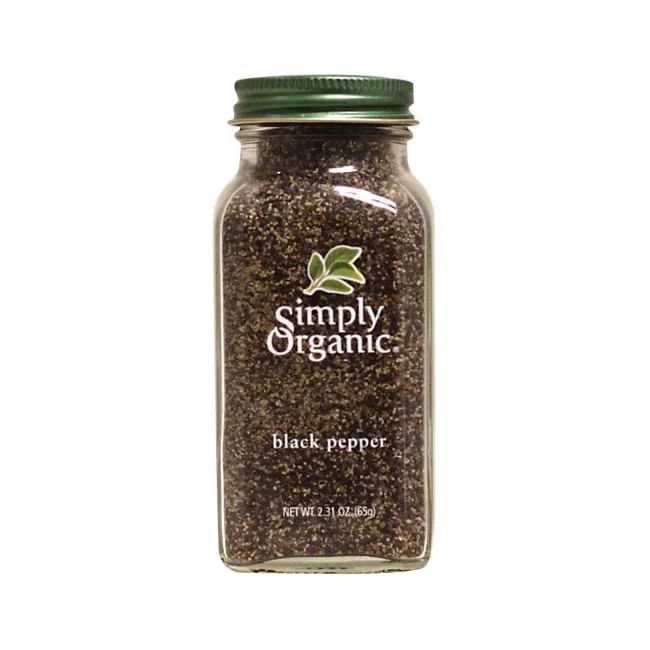 Simply Organic GMO Free, Organic Ground Black Pepper, 2.31 oz | Walmart (US)
