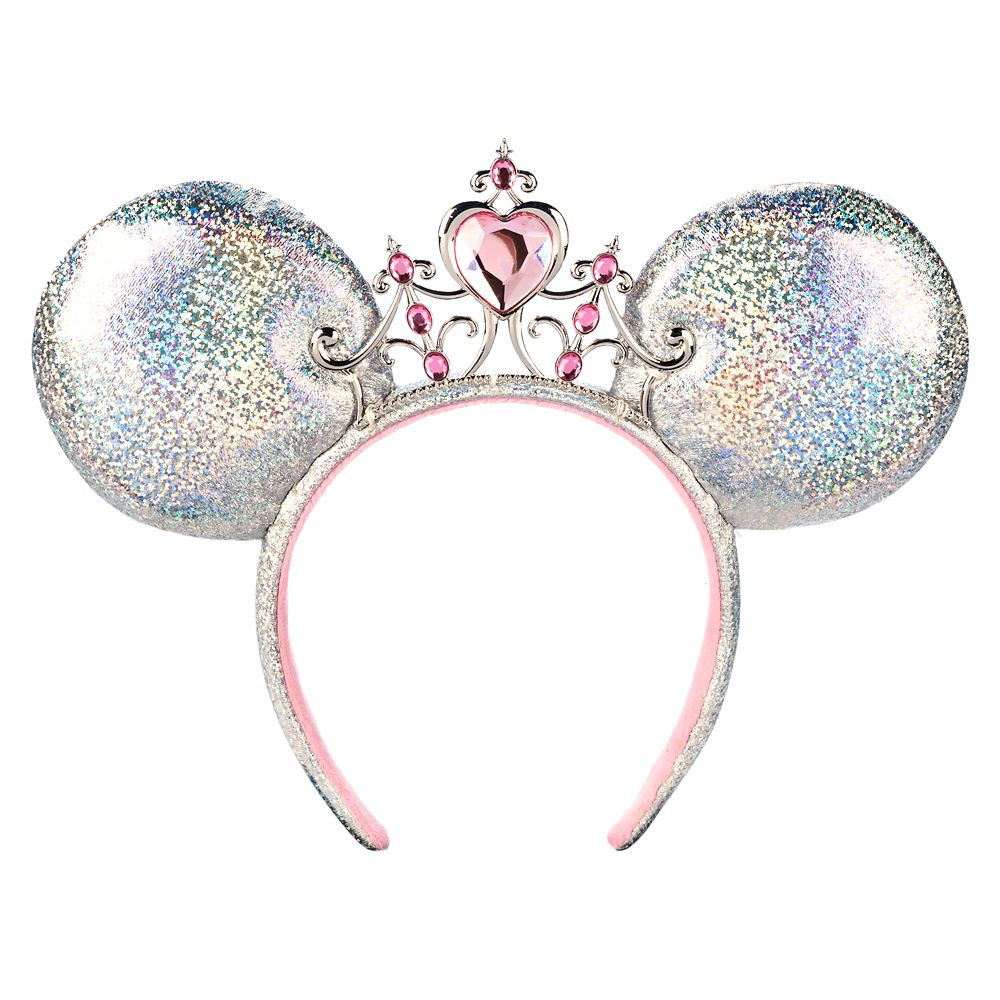 Disney Princess Iridescent Ear Headband with Tiara for Adults | Disney Store