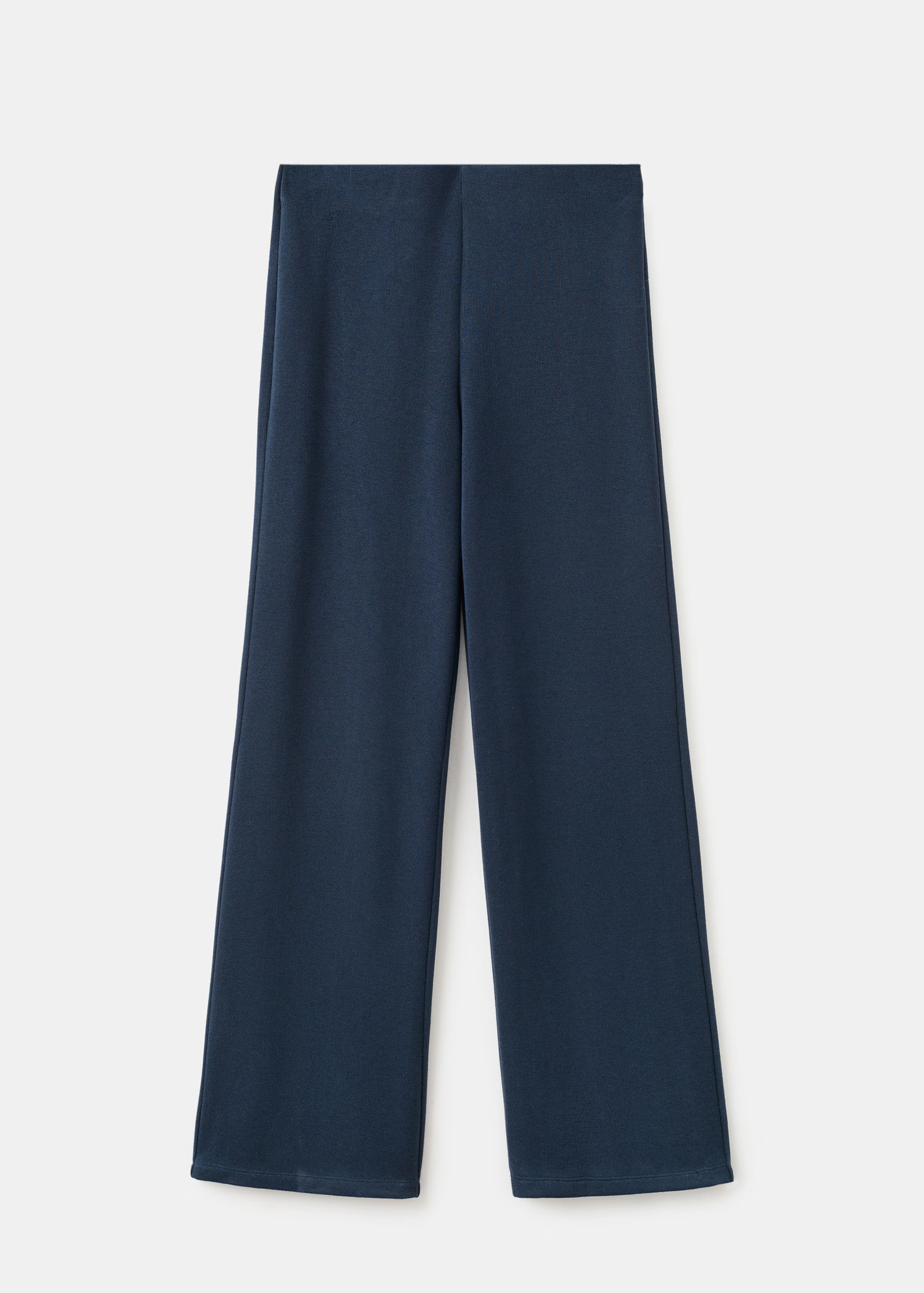 Straight-fit pants with elastic waist | Mango (US/MX/AU)