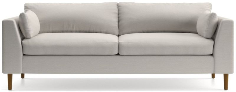 Avondale Wood Leg Sofa + Reviews | Crate & Barrel | Crate & Barrel