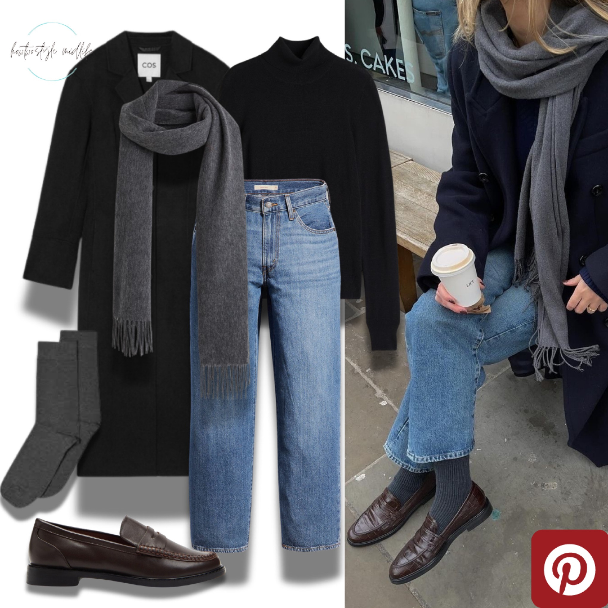 Recreating a Pinterest Winter look 🖤

#LTKstyletip #LTKover50style #LTKaustralia