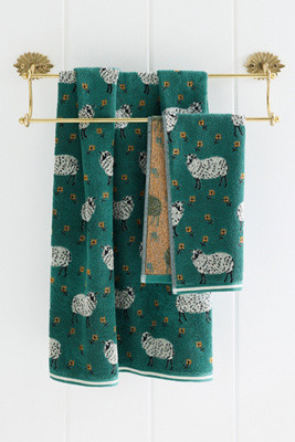Grace Cotton Icon Woven Towel Collection | Anthropologie (US)