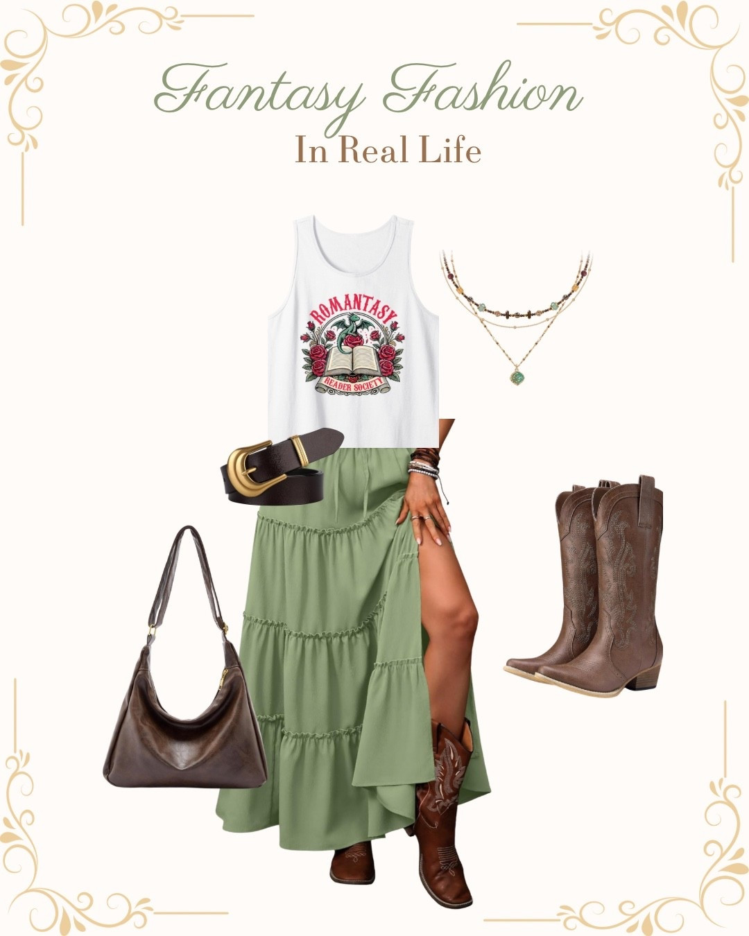 Fantasy Fashion IRL 📚✨🌙 


Amazon fashion // Amazon // ootd // outfit ideas // outfit idea // //romantasyfashion //fantasyinspiredstyle //fairycorevibes //cottagecoreaesthetic //bookishstyle //readerfashion //whimsicalwardrobe //softbohowestern //tieredskirtmagic //cowgirlfae //enchantedootd //rusticromance //greenandgoddessy //faefashionfinds //storybookstyle //bohochiclook //magicalrealismwear //fantasyfashionirl //vintagecowgirlvibes //romanticgrunge //earthygoddessstyle //softwesterncore //folklorefashion //wildandwhimsicalstyle // prime day // prime day deals 