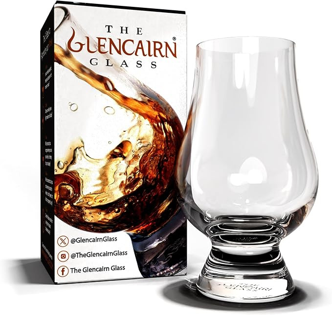 GLENCAIRN Crystal Whiskey Glass, 4 Pack Gift Set | Amazon (US)