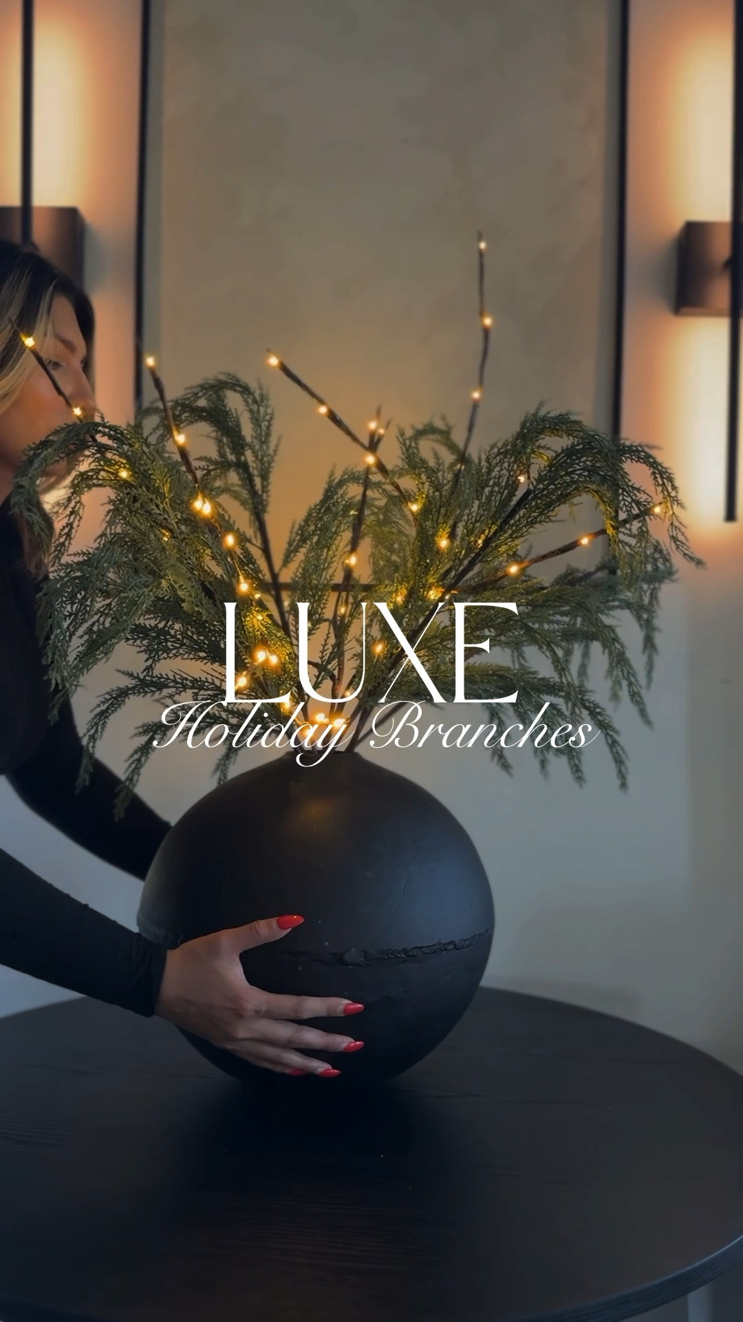 luxe holiday branches at an affordable price 

#LTKHoliday #LTKHome