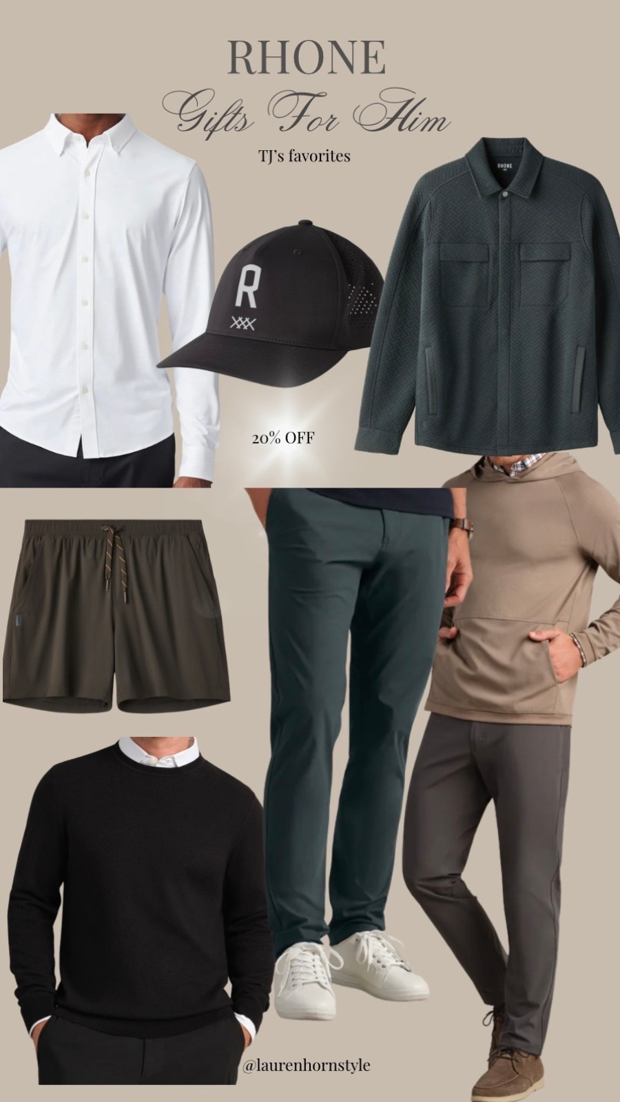 Rhône gifts for him. The fabric is so so good and breathable. Use code LHORN20 to save! Xx

#LTKGiftGuide #LTKMens #LTKHoliday

#LTKGiftGuide #LTKMens #LTKHoliday
