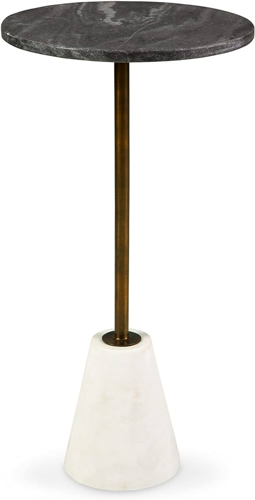 Signature Design by Ashley Caramont Accent Table, Black & White | Amazon (US)