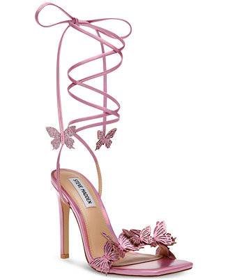 Women's Utopia Ankle-Tie Butterfly Stiletto Sandals | Macys (US)