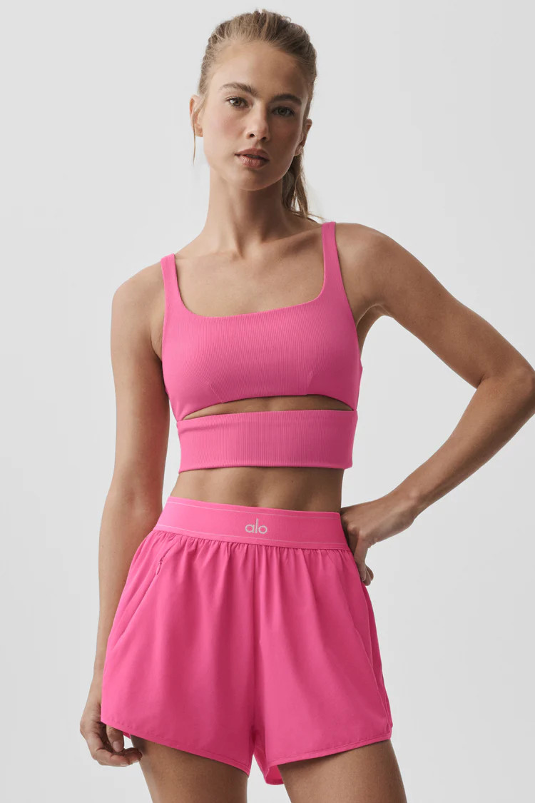 Slit Bra - Paradise Pink | Alo Yoga (US)