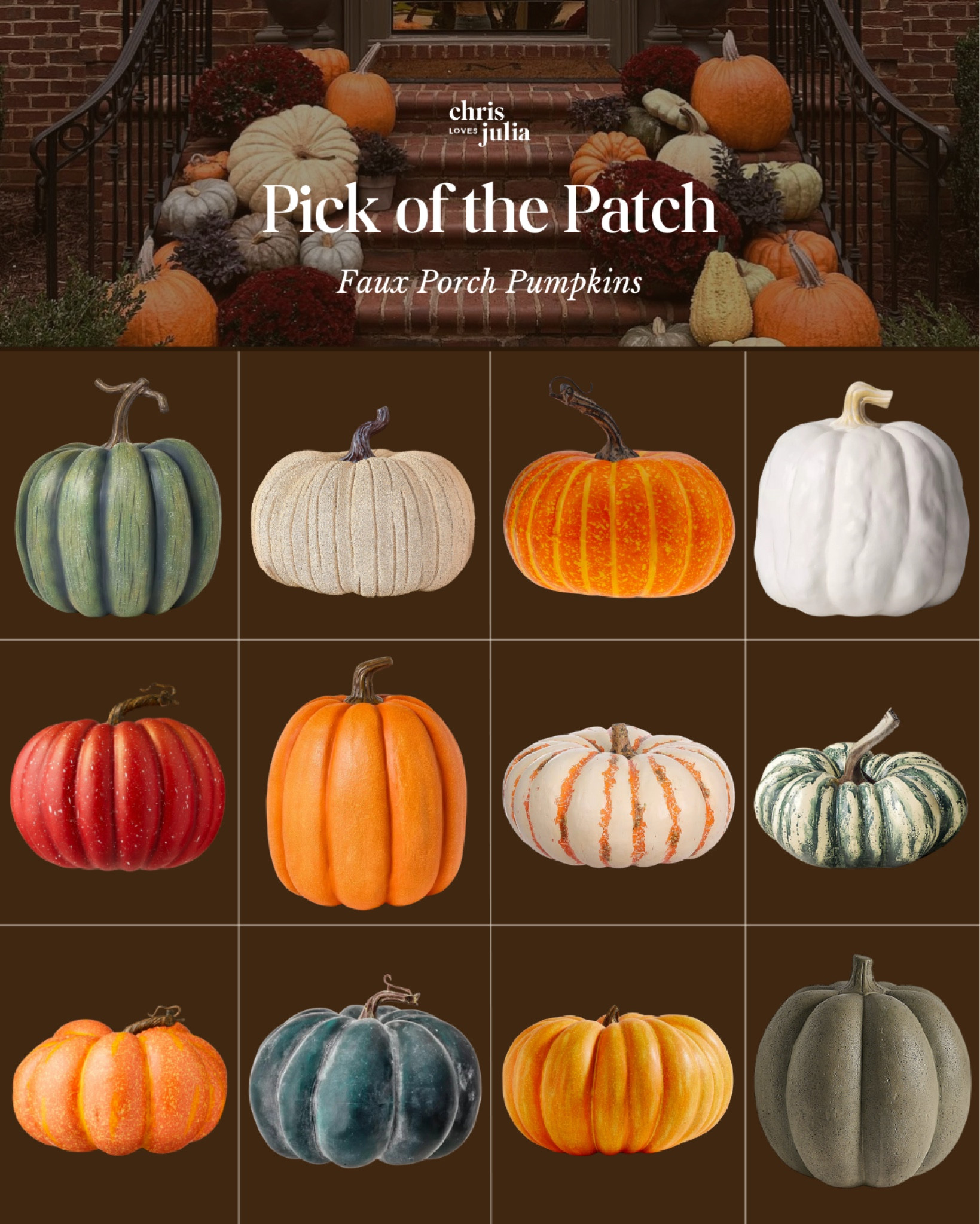 Faux porch pumpkins! All in stock and great for outdoor use!

#LTKHalloween #LTKHome #LTKSeasonal